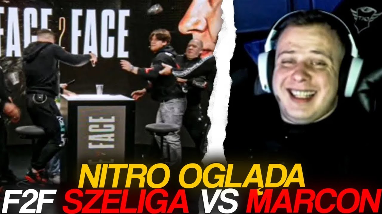 NITRO OGLĄDA F2F SZELIGA VS MARCOŃ | FAME MMA 20