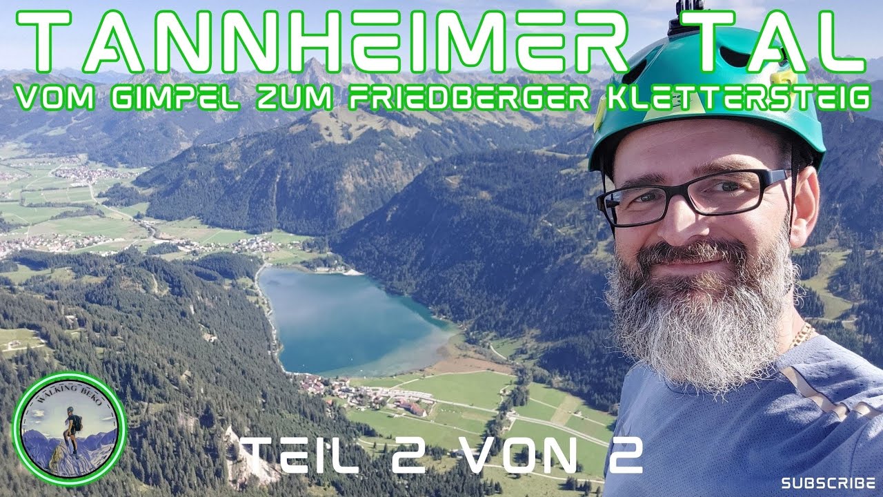 Bergtour zur roten Flüh 2.108m mit Friedberger Klettersteig | Tannheimer Tal | Teil 2 von 2