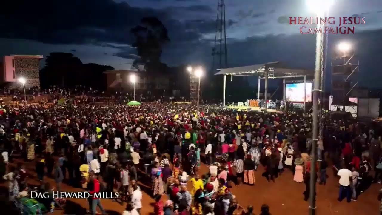 Healing Jesus Campaign with Evangelist Dag Heward-Mills - Bafoussam, Cameroon. Day 2.