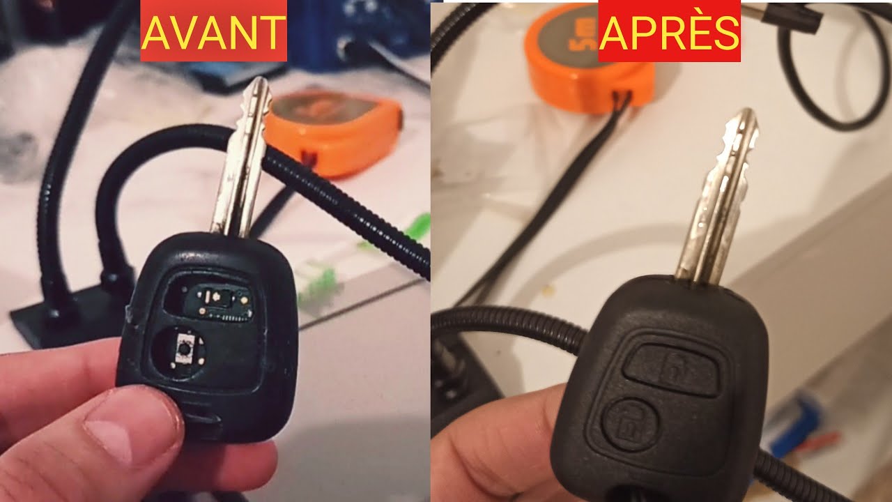 Remplace toi même les boutons poussoirs de ta clé de voiture en 5 minutes