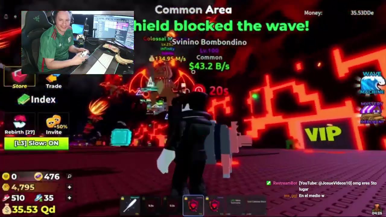 Nuevo Infinity 134m TSunami Brainrot 
