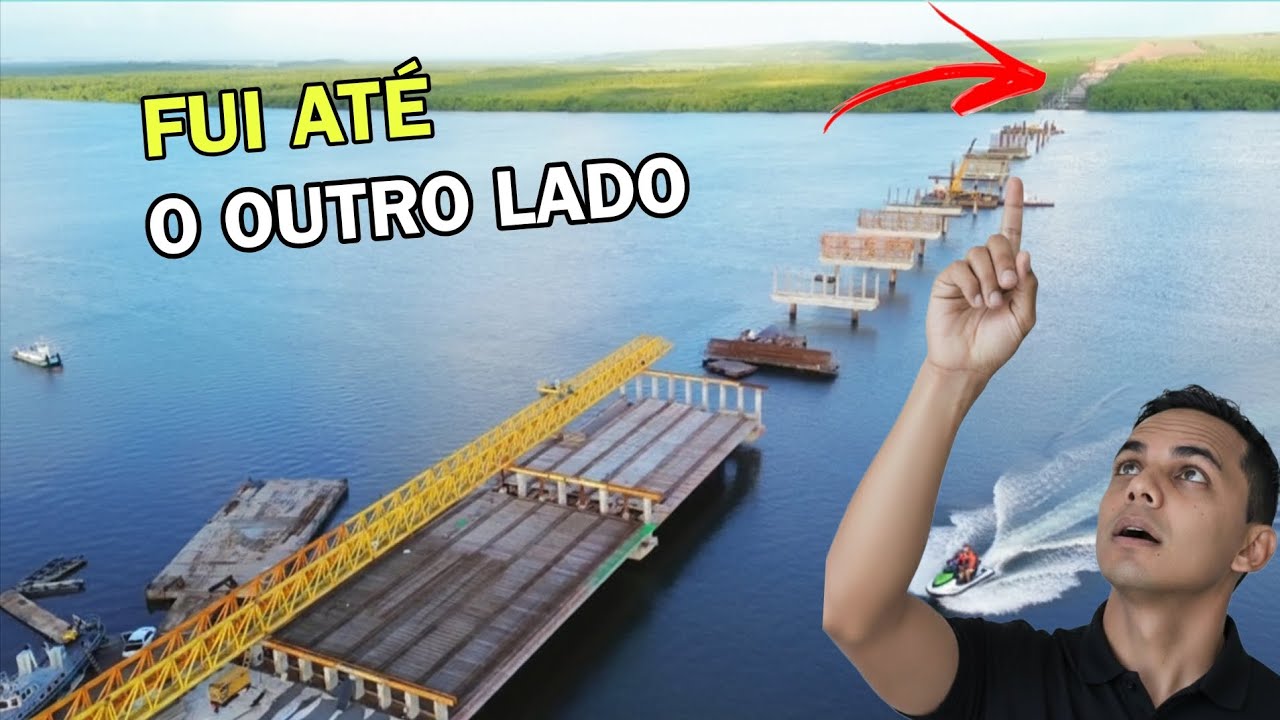 O Avanço Impressionante da Ponte do Futuro em João Pessoa | Março 2026