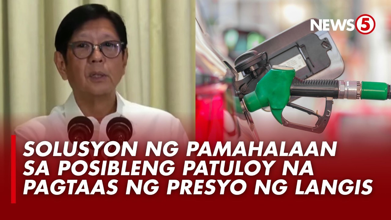 Pres. Marcos Jr., naglatag ng hakbang sa gitna ng nakaambang oil price shock