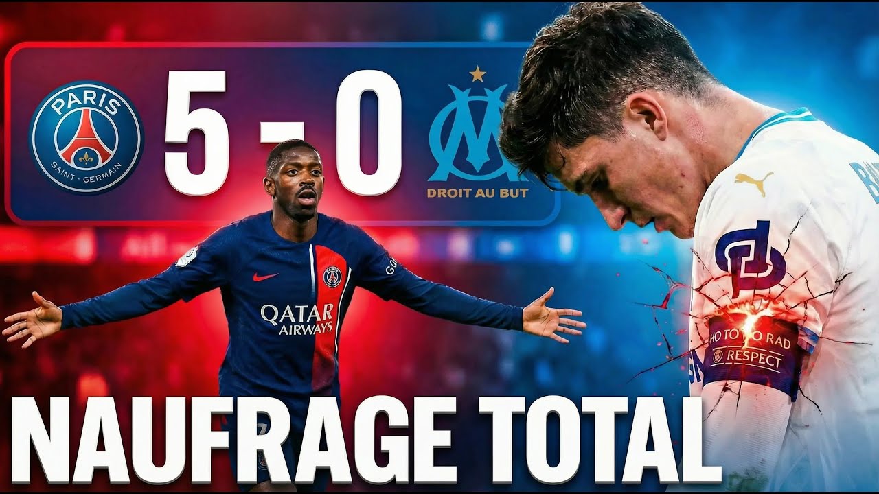 Balerdi détruit l’OM face au PSG - la soirée qui fait exploser Marseille...