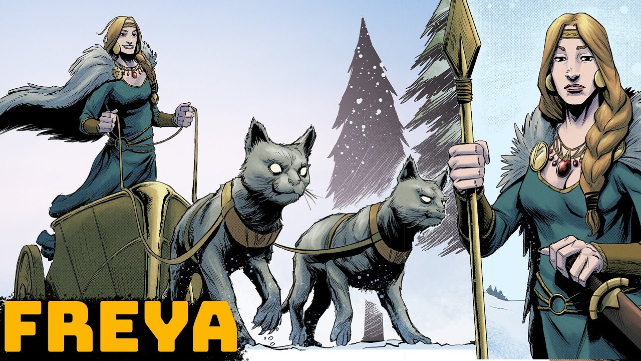 Freya - La Hermosa Diosa Nórdica de la Fertilidad