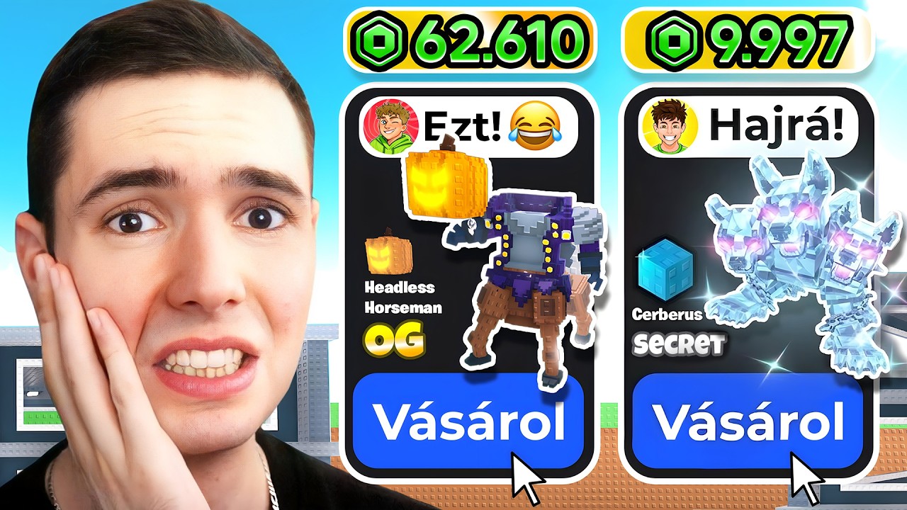 Videósok Irányították Mit Szerezzek Steal a Brainrotban!