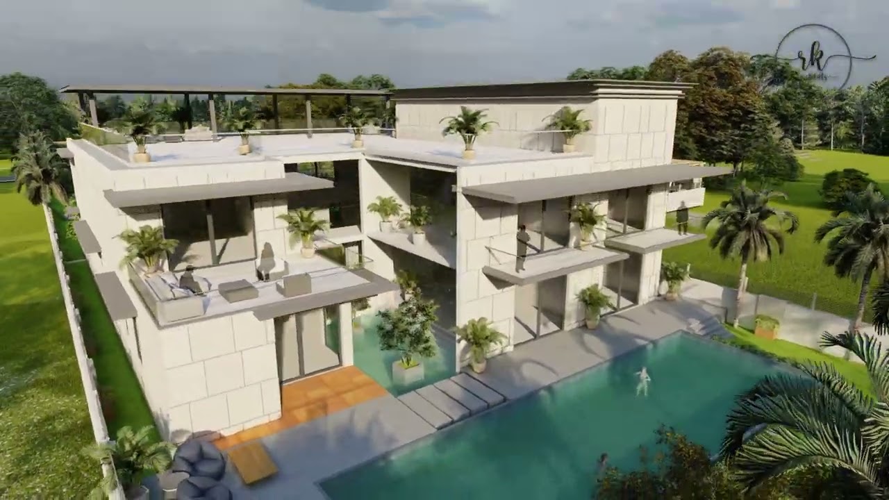 Farmhouse Exterior Walkthrough | Stone-Clad Beauty in Araria |