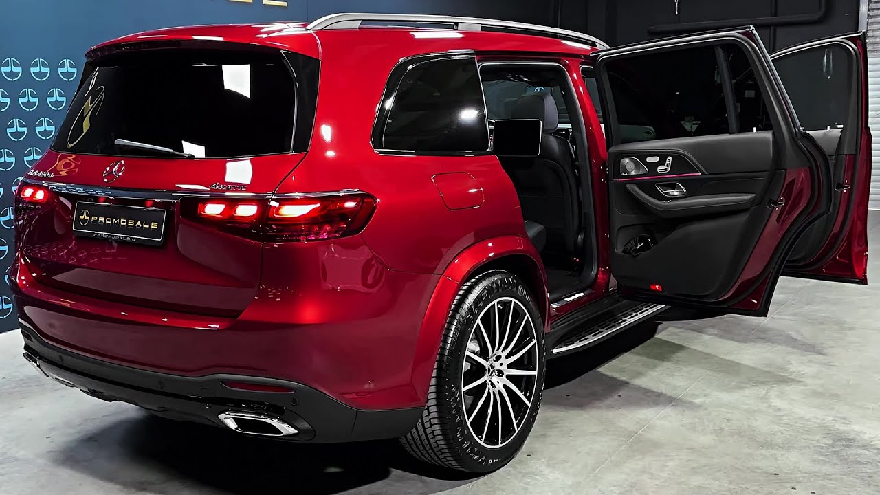 Mercedes GLS (2024) — большой семейный внедорожник класса люкс!