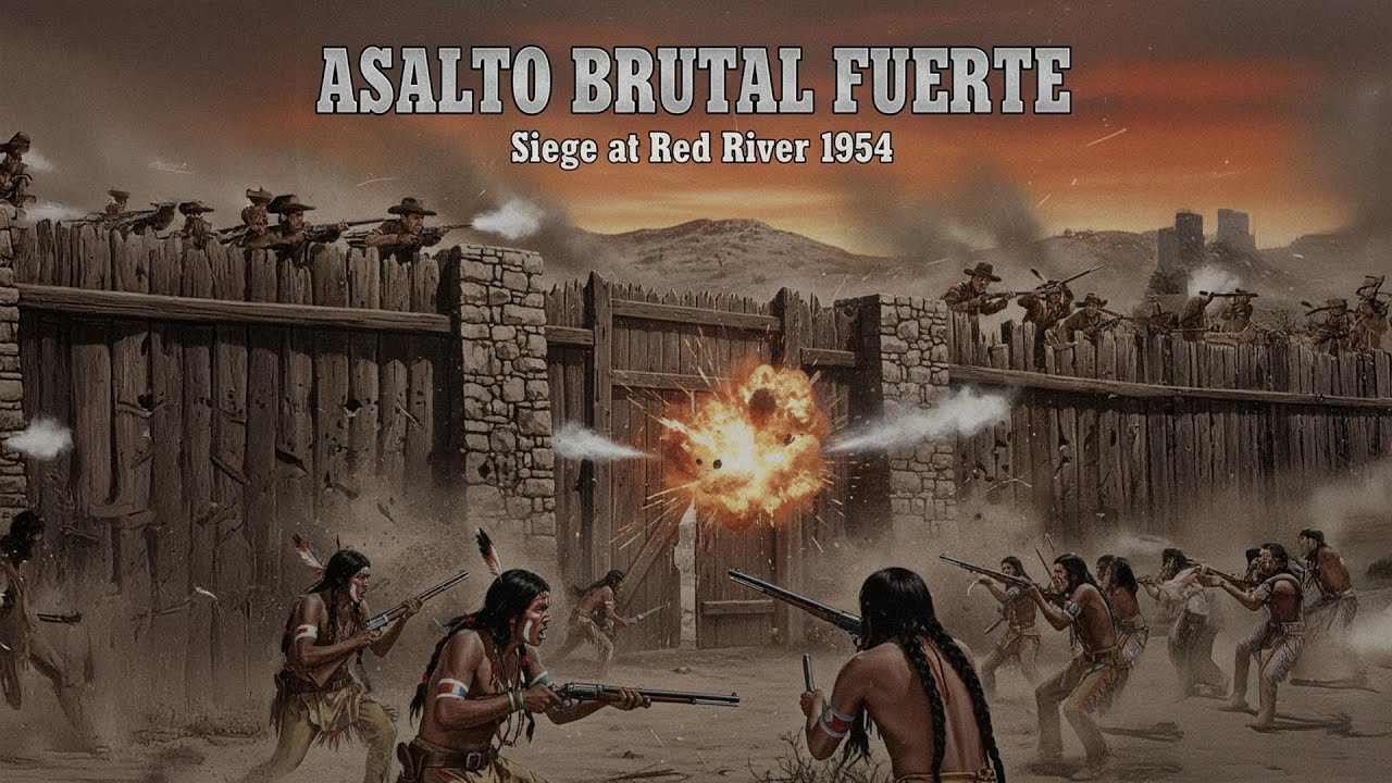 ¡Tiros, Ataques y Defensas! El Western Bélico de 1954 y sus Mejores Escenas de Combate!
