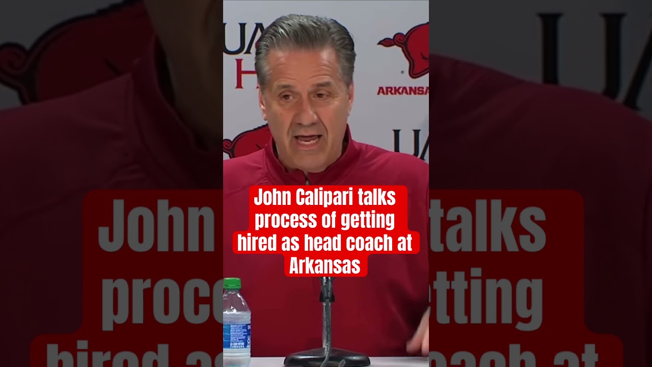John Calipari talks process of getting hired as head coach at Arkansas #WPS