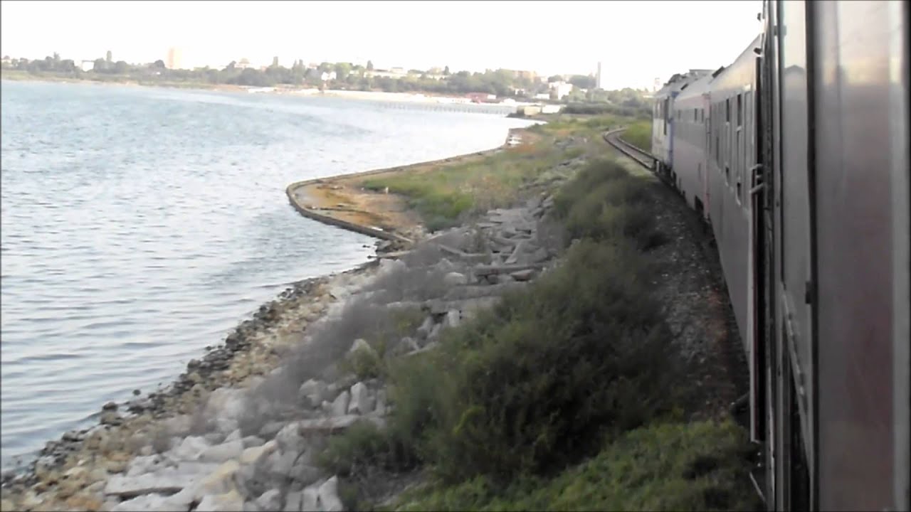 CALATORIE FEROVIARA PE M800 INTRE EFORIE SUD-EFORIE NORD.