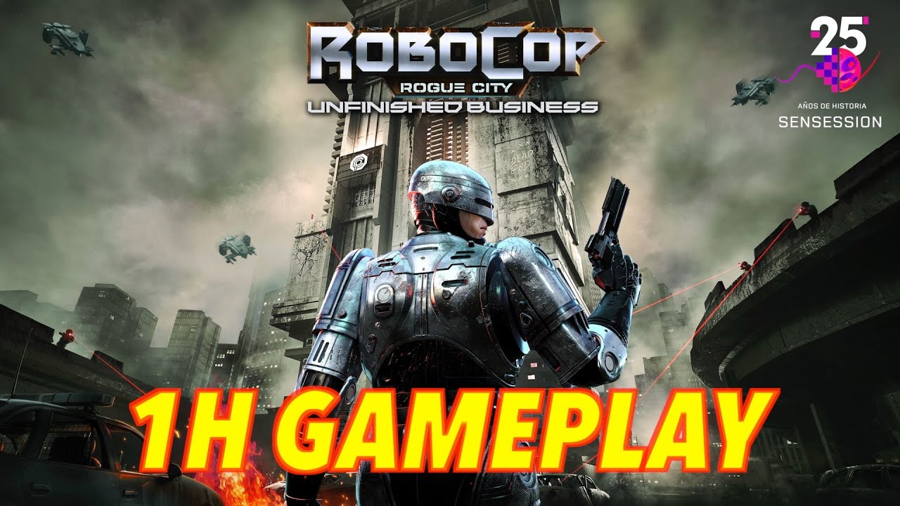 Robocop Unfinished Business PS5 1H Gameplay @Sensession