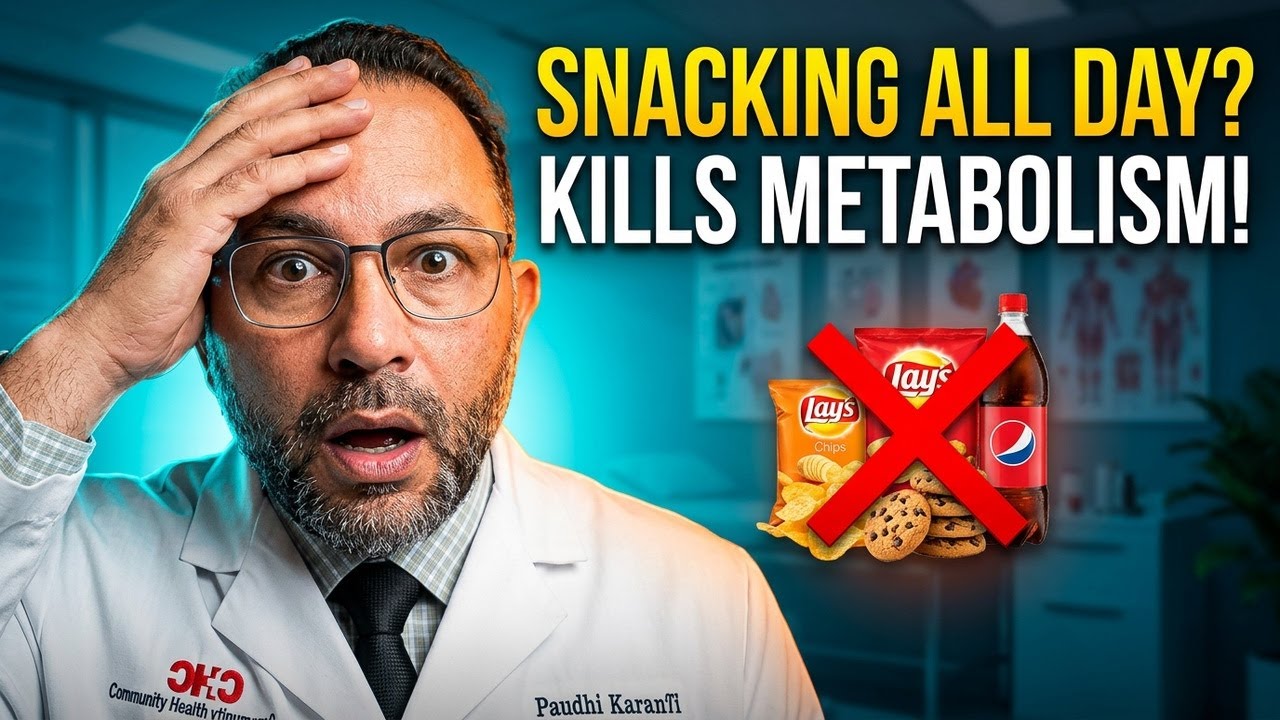 The Hidden Metabolic Damage of Grazing All Day