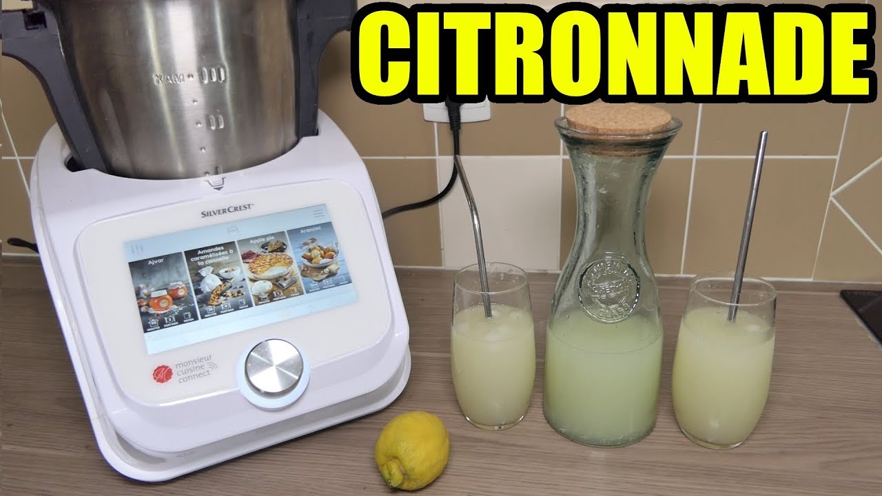 Рецепт лимонада MONSIEUR CUISINE CONNECT (PLUS THERMOMIX TM6 TM5 compatible)