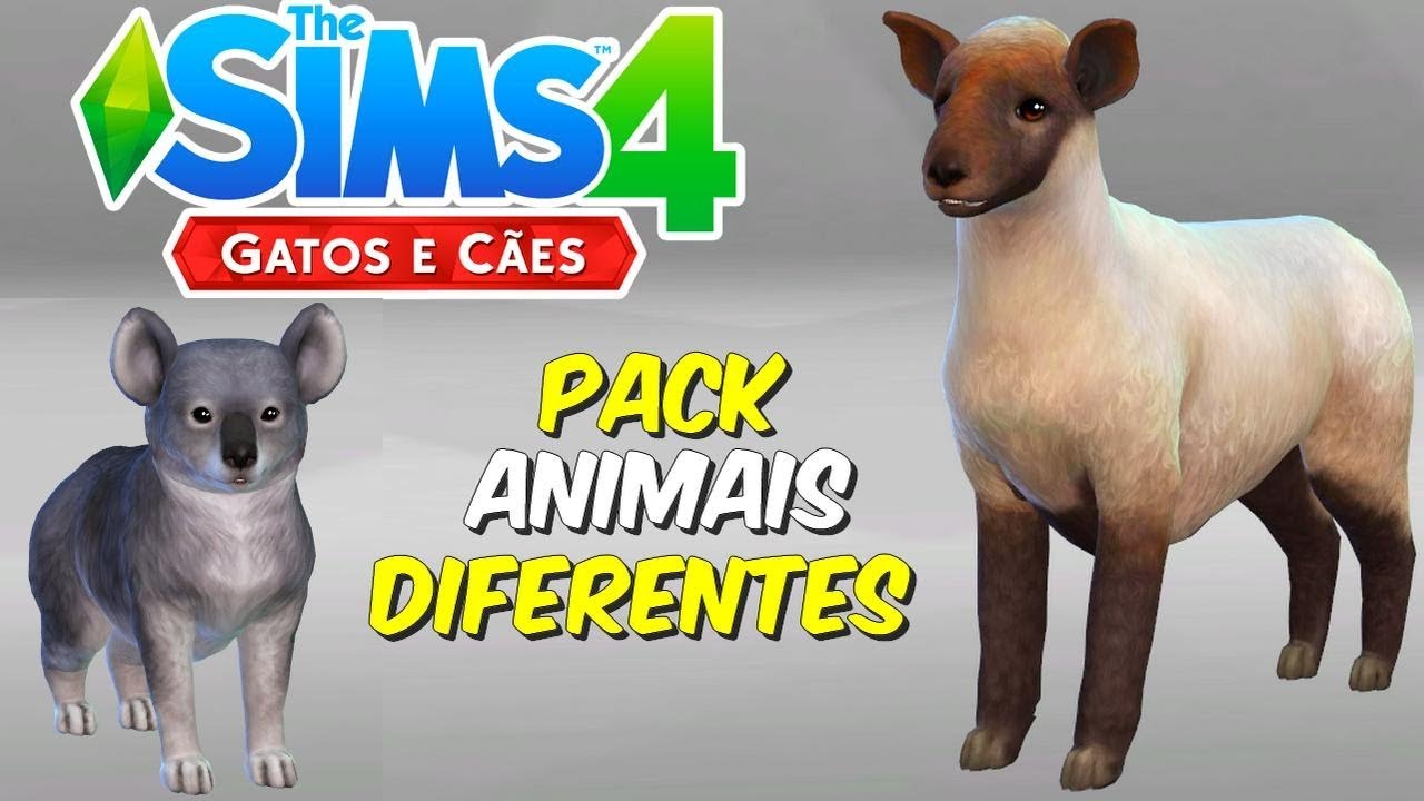 ANIMAIS DIFERENTES PACK  |  The Sims 4