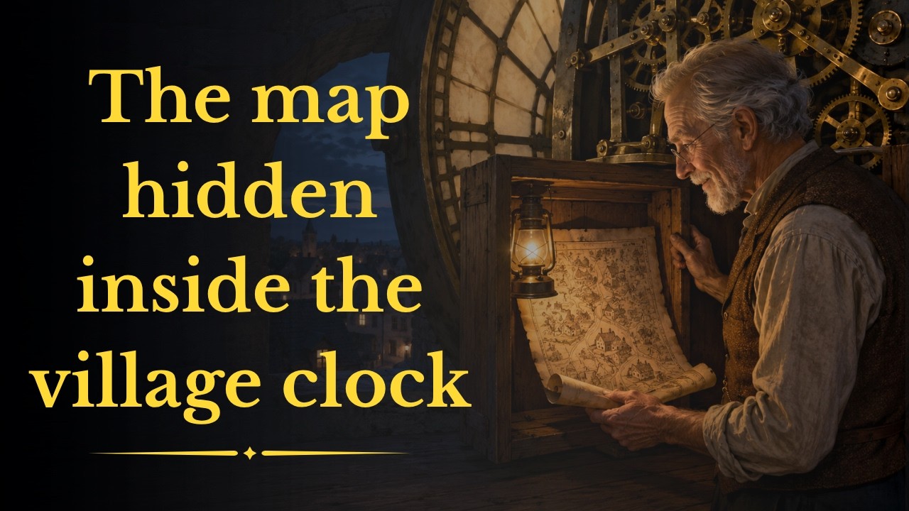 The Map Hidden Inside the Village Clock | Cosy British Mystery Sleep Story for Adults