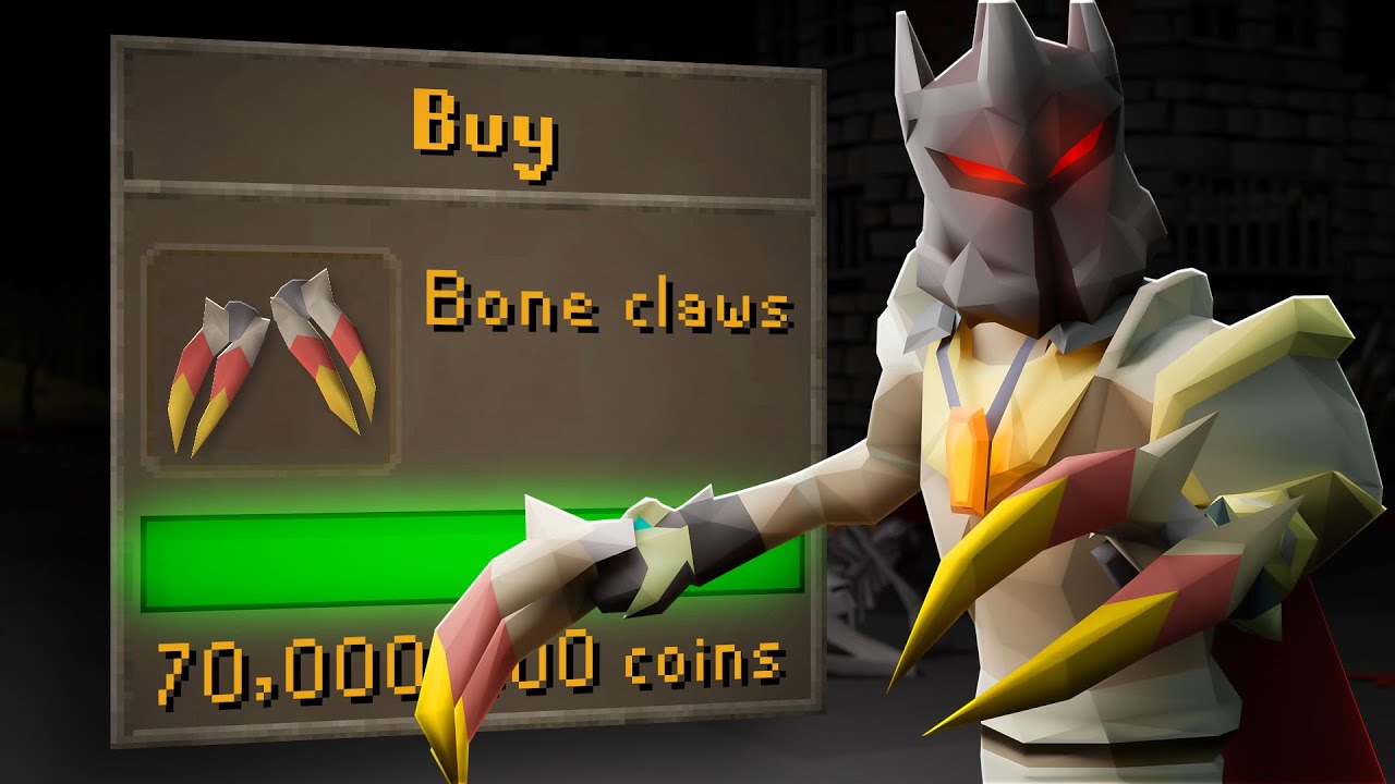 Максимальная сила PK с новыми костяными когтями в Bounty Hunter