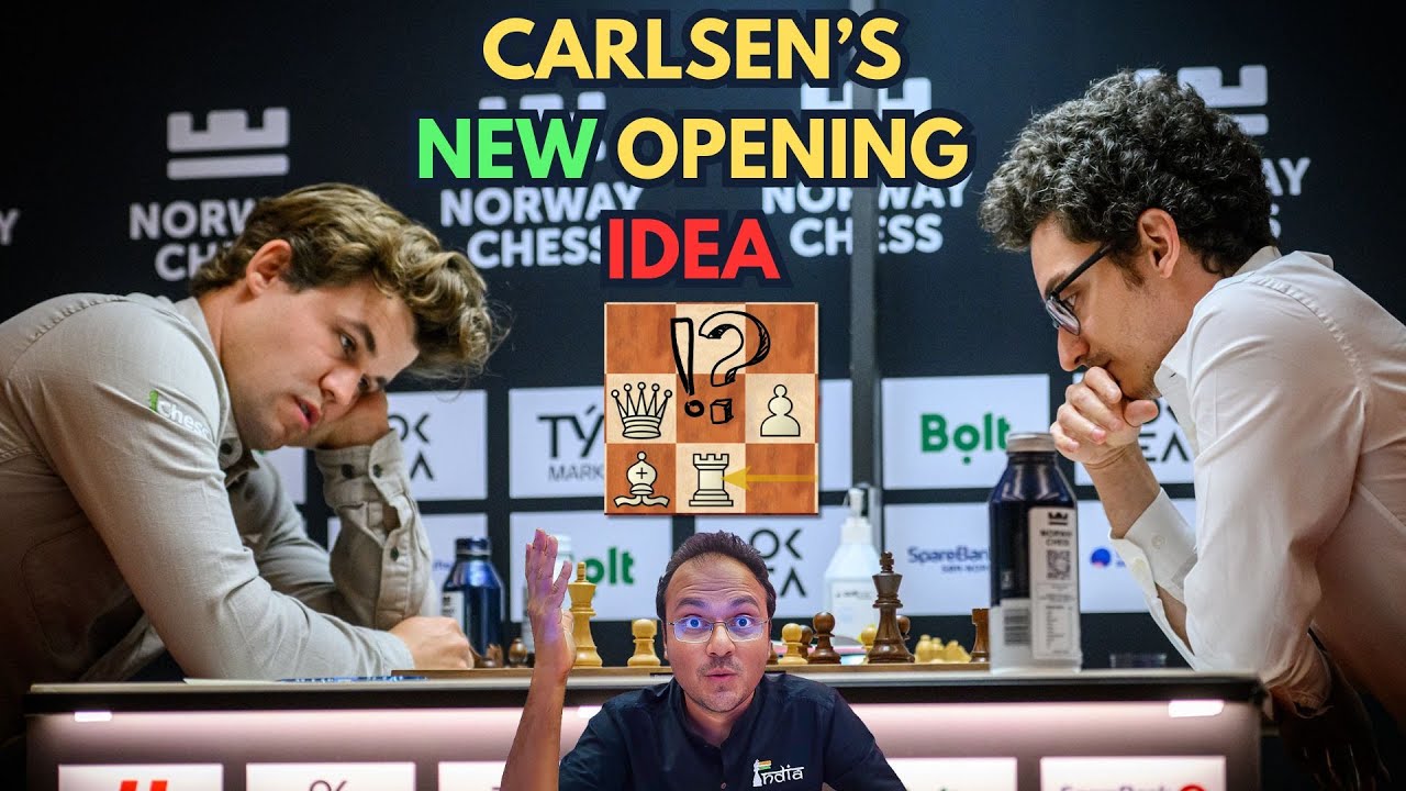 Magnus Carlsen borrows an opening idea from Daniil Dubov's games | Carlsen vs Caruana | Norway Chess
