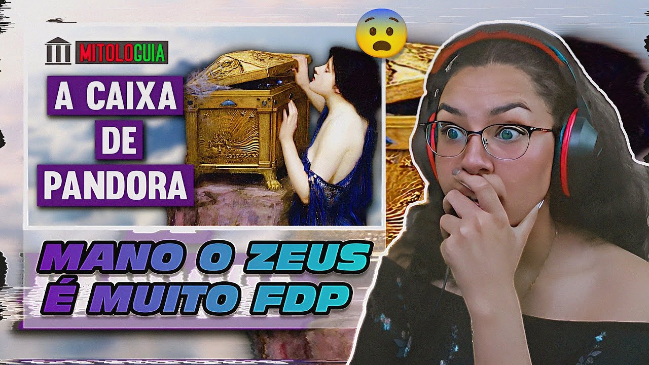 A Caixa De Pandora - Mitologia Grega | Guilherme Analisa | REACT
