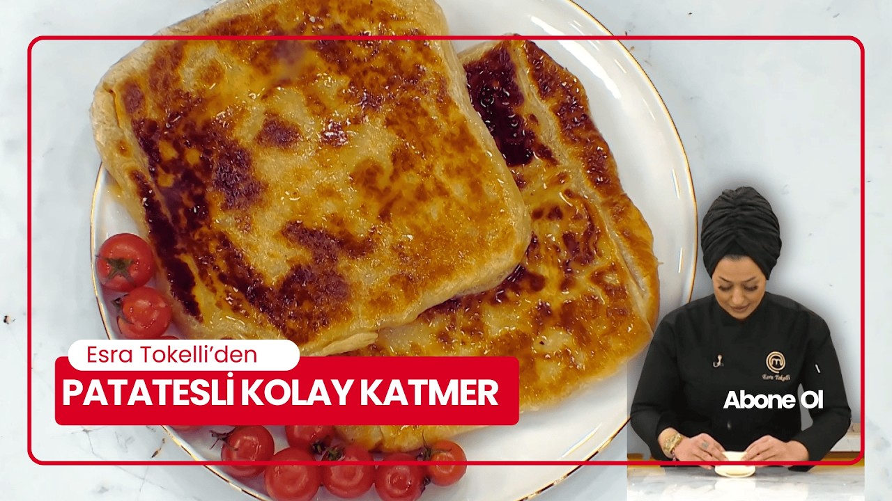 ESRA TOKELLİ’DEN PATATESLİ KOLAY KATMER – MİLFÖYDEN TAVADA PRATİK LEZZET