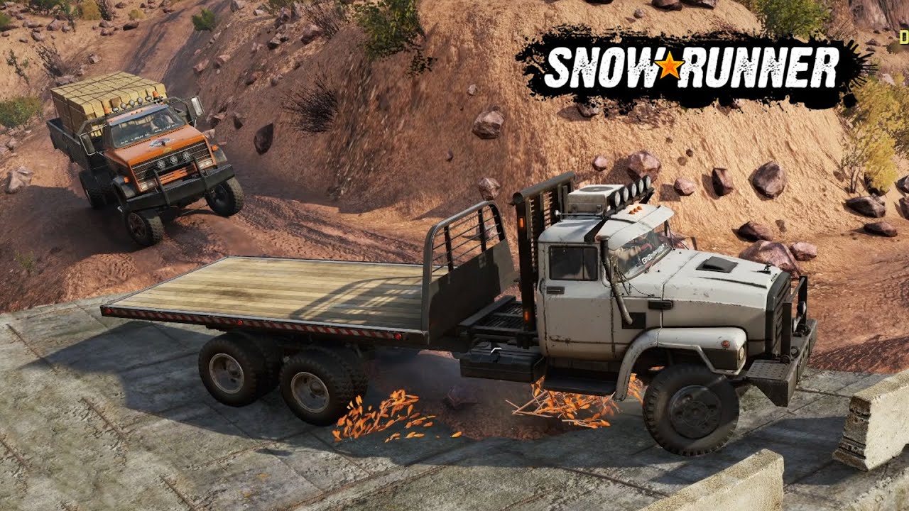 HARİTADA İLK K&Ouml;PR&Uuml; İNŞAATIMIZ // SNOWRUNNER Multiplayer B&ouml;l&uuml;m 2