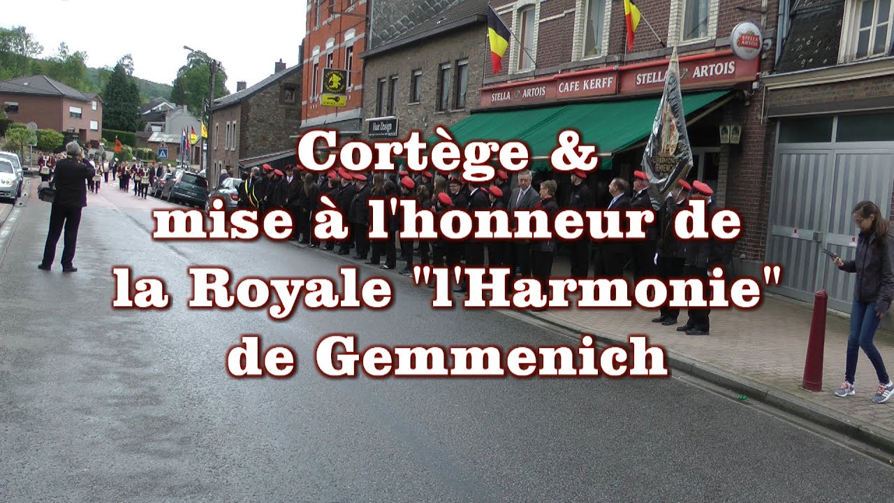 150ème anniversaire Cortège & mise à l'honneur de la Royal Harmonie de Gemmenich