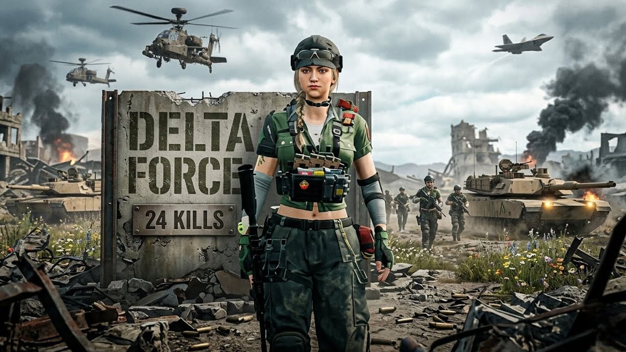 Delta Force | 99% in the head | 24 Kills 