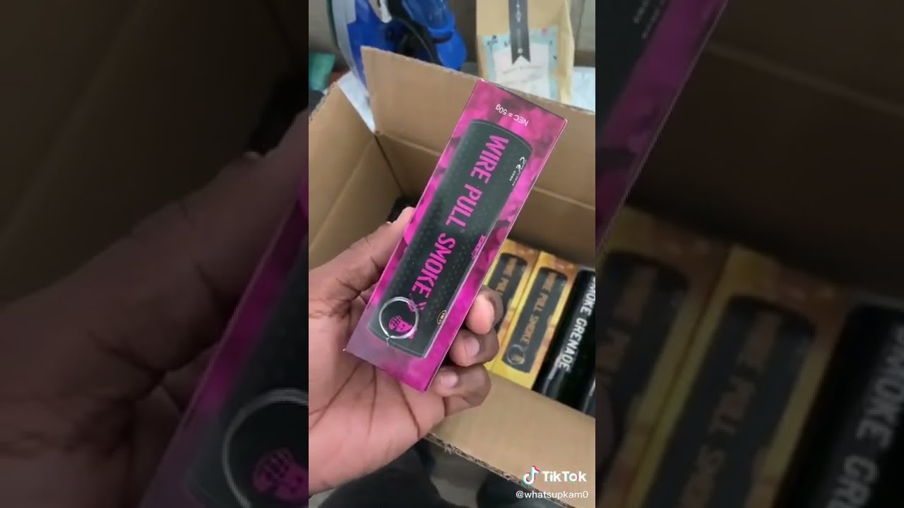 Biggest Legal Smoke Bombs You Can Buy - Shutter Bombs - Colored Smoke Grenades