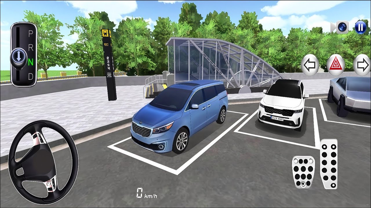 New Blue Kia Stuck SU785 Flying Sky To Road - 3d Driving Class android game play || Car Game #gaming