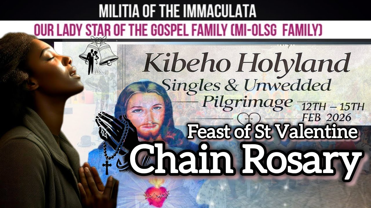 LIVE | CHAIN ROSARY | SORROWFUL AND GLORIOUS MYSTERIES | KIBEHO SHINGLES AND UNWEDDED PILGRIMAGE