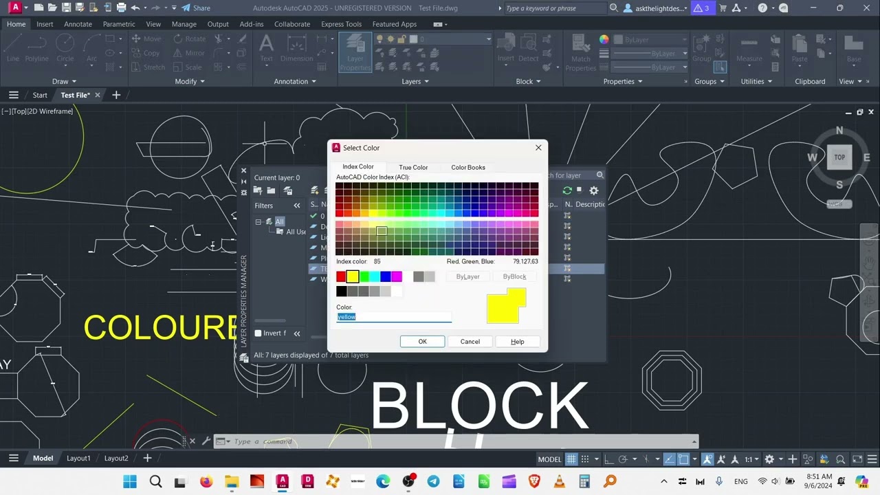 How to use Layers in AutoCAD 2025?