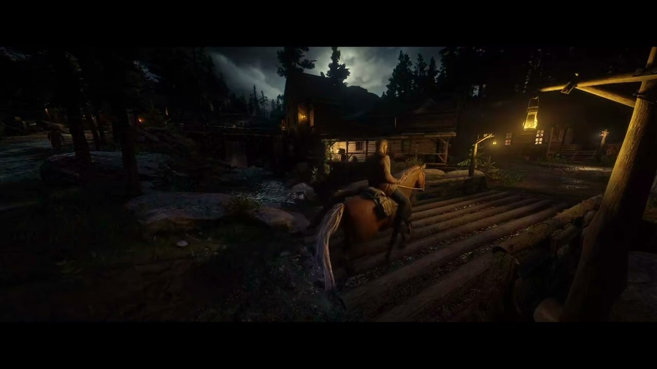 A Peaceful Stream In Strawberry - A Red Dead Redemption 2 Ambience (4K) Experience