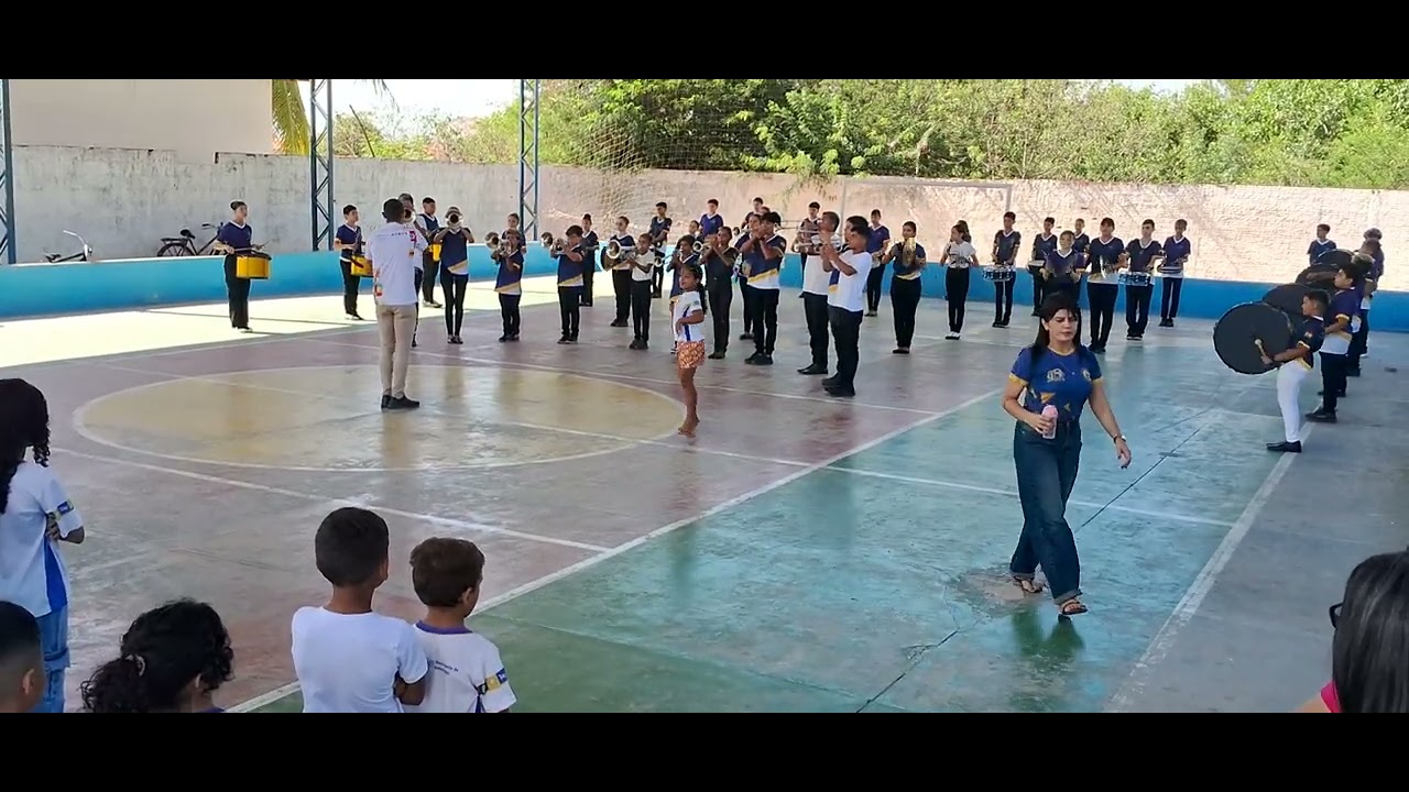 Fanfarra João Ronaldo Matias 🎺 no Volta às Aulas 2026 