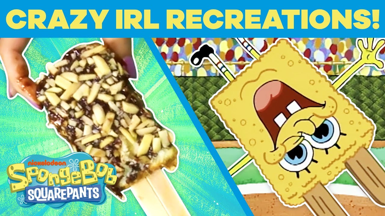 MORE Crazy IRL Recreations! Chocolate With Nuts 🍫🤪 | #SpongeBobSaturdays