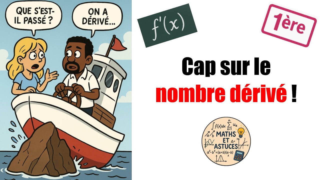 Spé Maths 1ère - Nombre dérivé et tangente : cours + exos corrigés