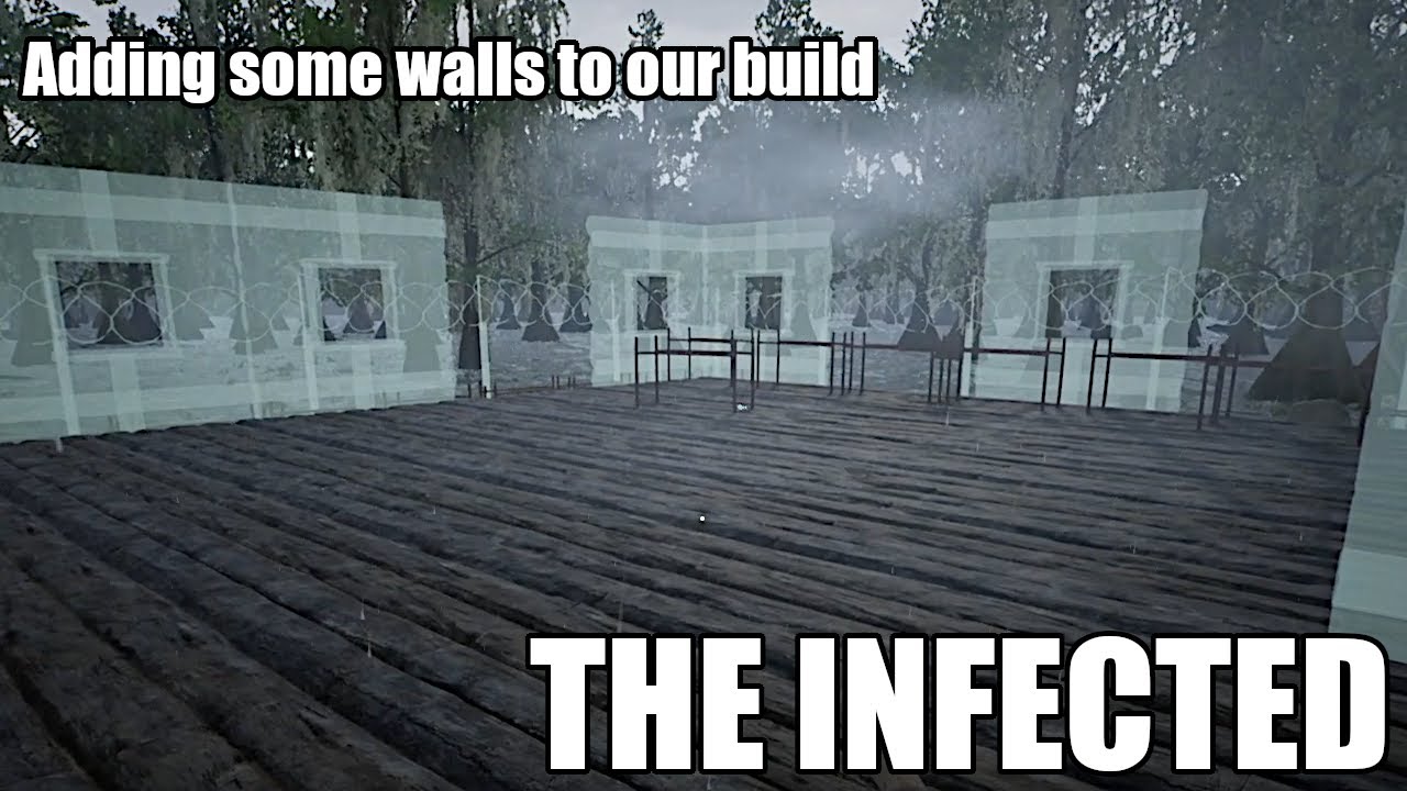 The Infected S9E20 - Adding some walls to our build