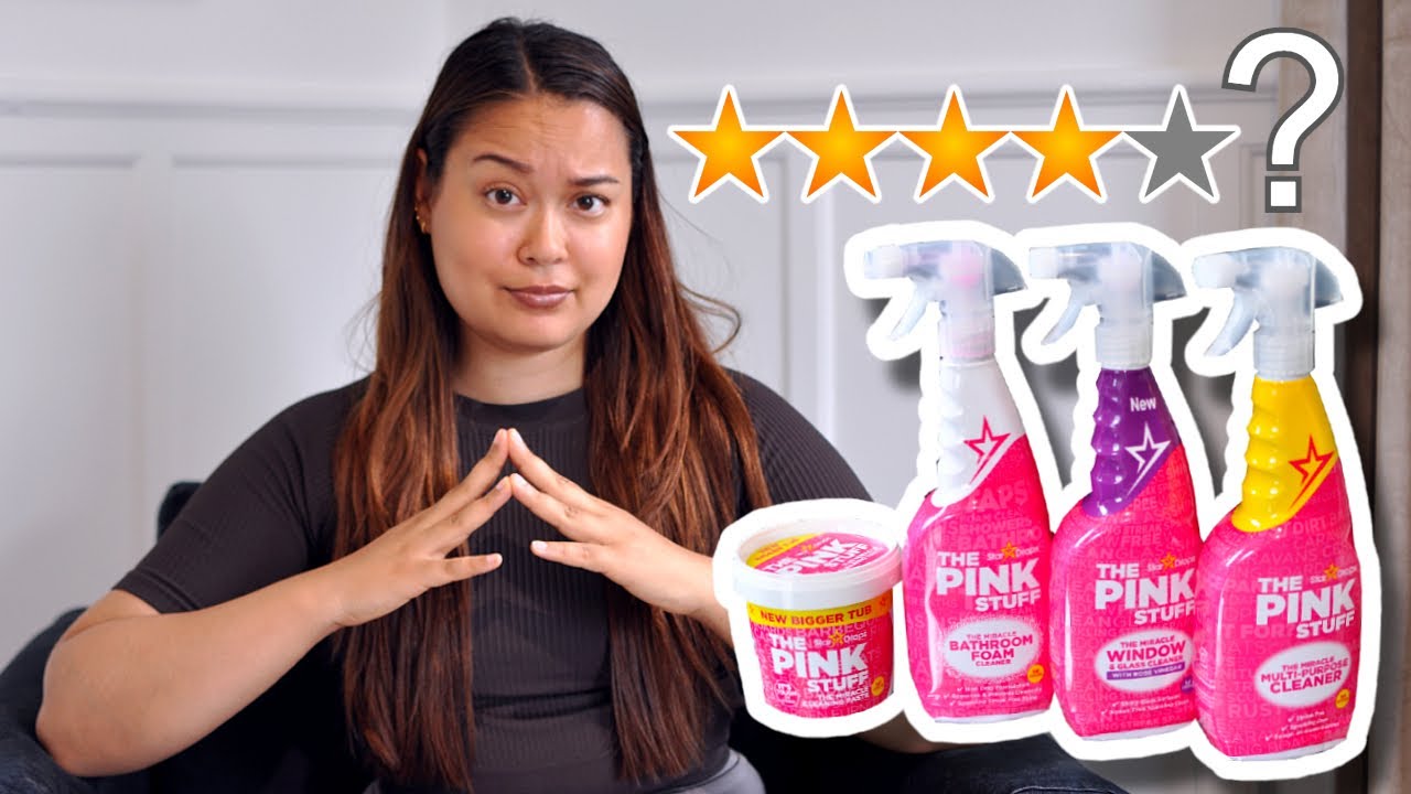 JAG TESTAR THE PINK STUFF RENGÖRINGSMEDEL - Fungerar det ens?