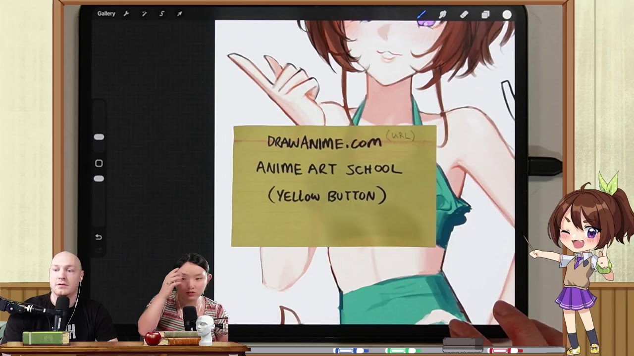 🔴 LIVE - Anime Head Drawing Lessons! 1/20/2026