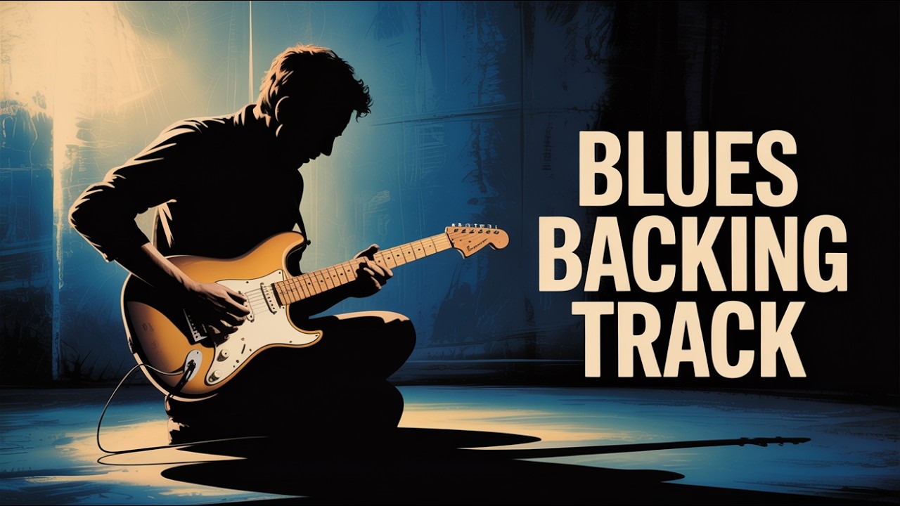 Deep Hurting Blues Backing Track in E Minor