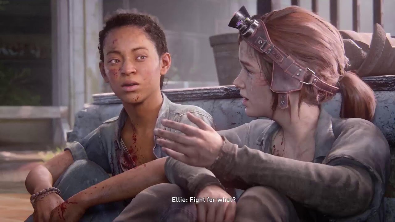 Left behind  last of us