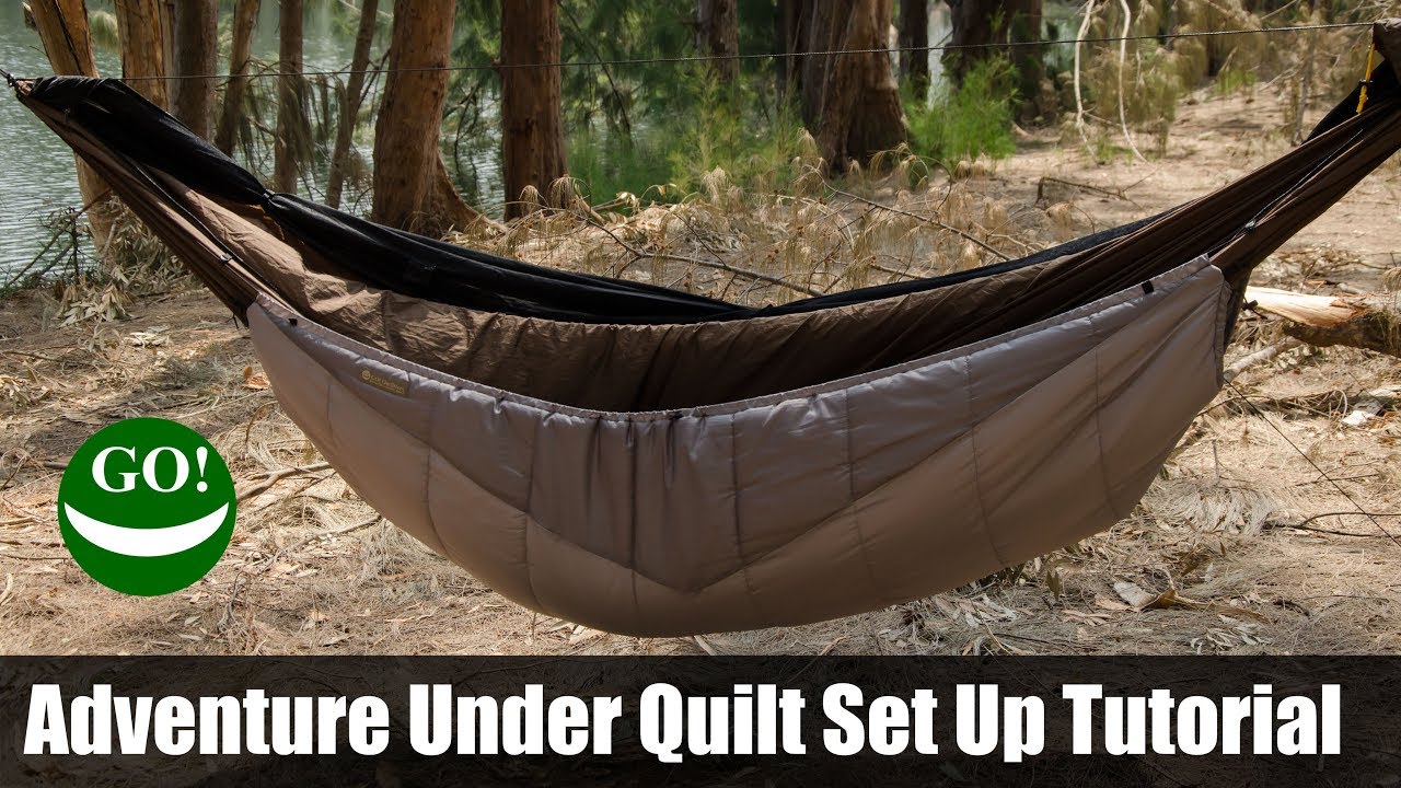 Adventure Under Quilt Tutorial - Amazing Hammock Camping Insulation