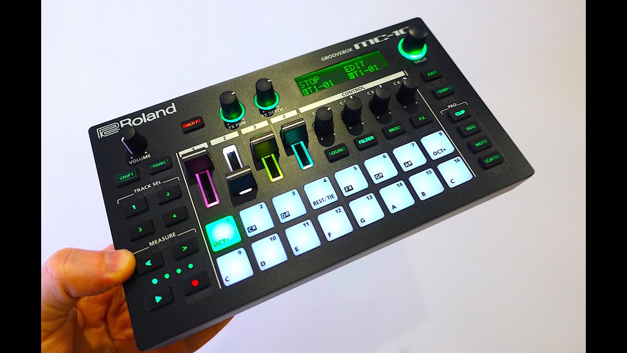 Roland MC-101 Firmware Update 1.72