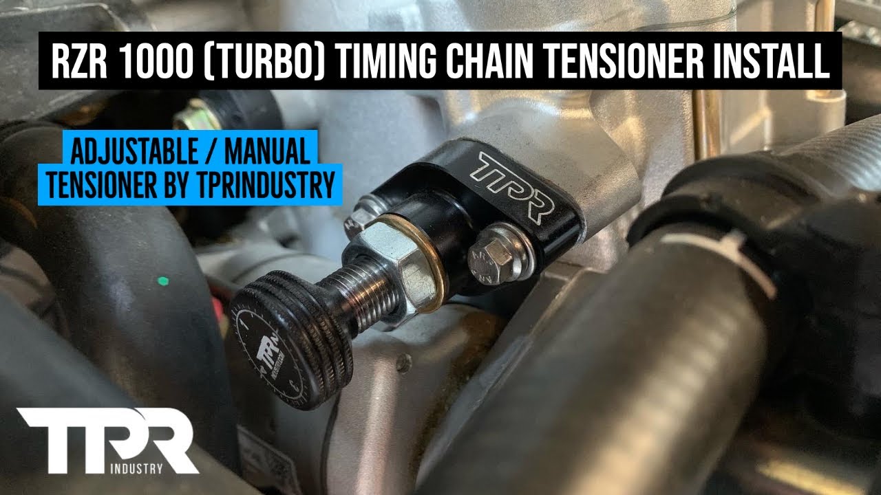 TPR Industry manual timing chain tensioner install (RZR XP Turbo / Pro XP / Pro S / Turbo R)