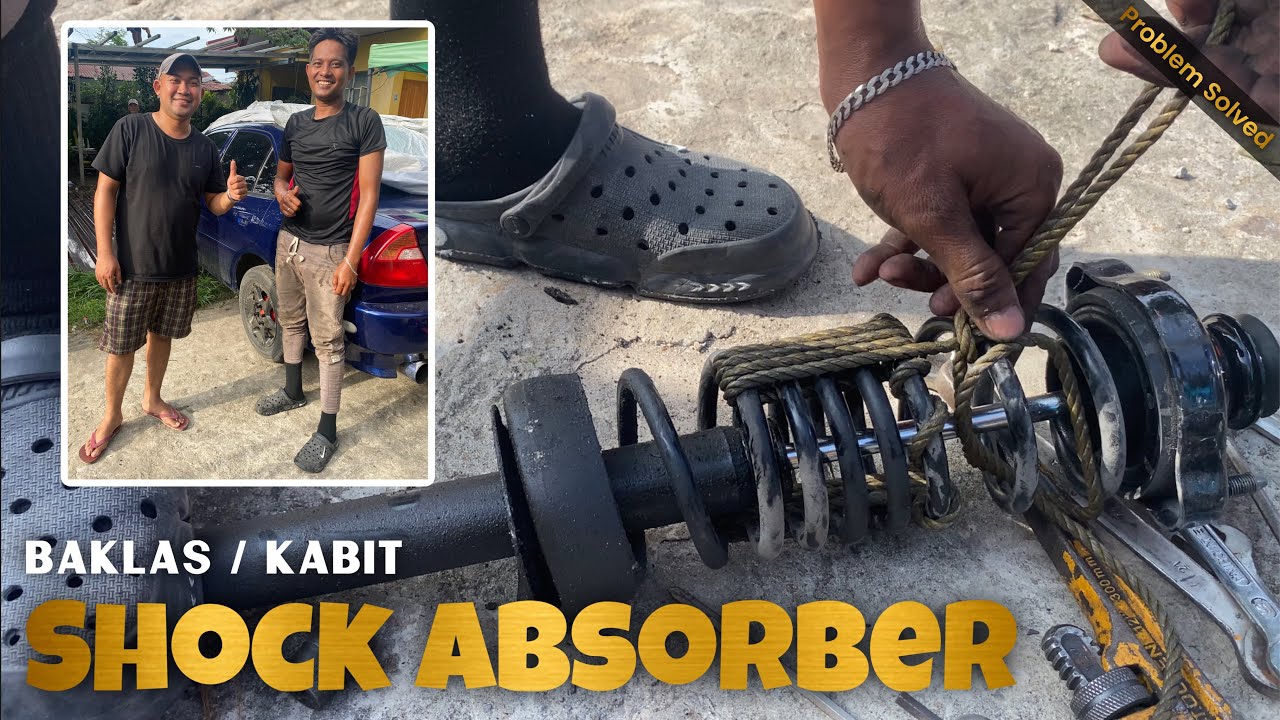 Mitsubishi Lancer Installation of Rear Shock Absorber | How To Do iT Yourself by Car Worx Team