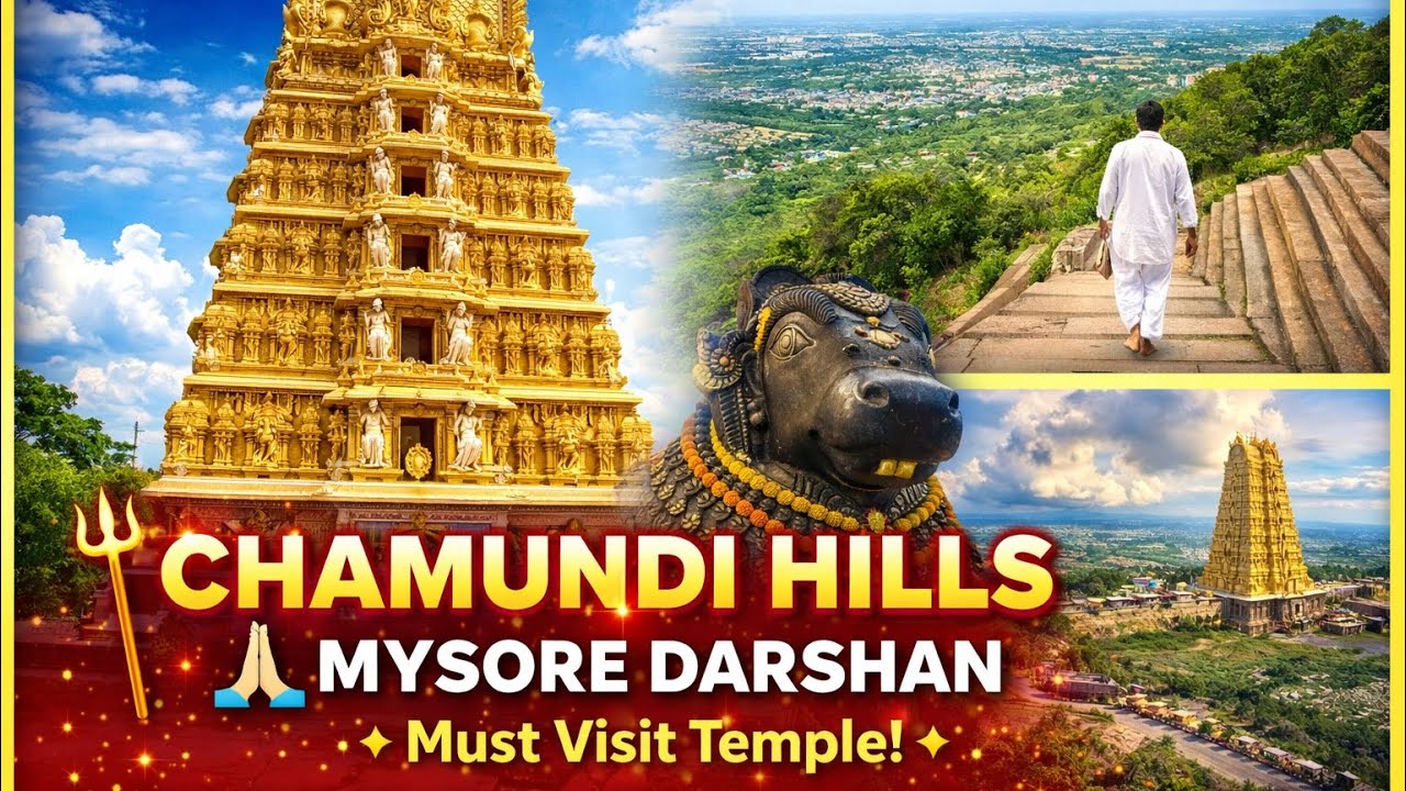 Chamundi Hills Mysore Full Tour 2026 | Chamundeshwari Temple Darshan 🙏