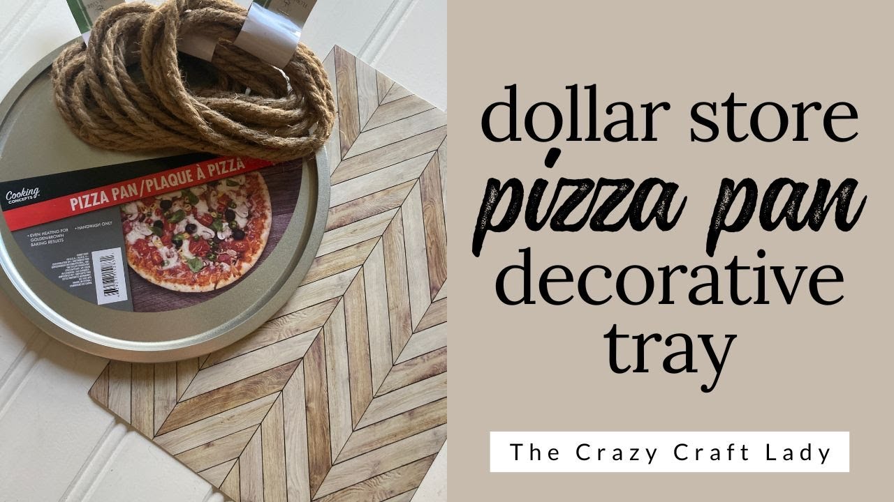 Turn a Dollar Store Pizza Pan into a 