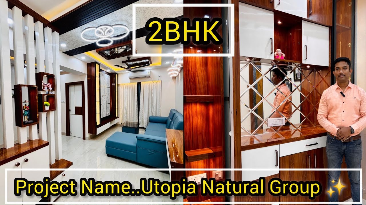 2BHK Flat interior Design in Kolkata🏡 |2BHK Home Tour |2bhk  flat interior design | #2bhk