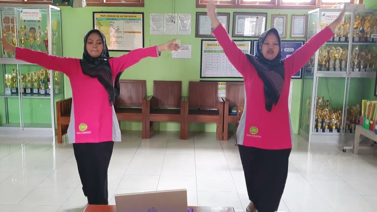 senam pemanasan dan inti