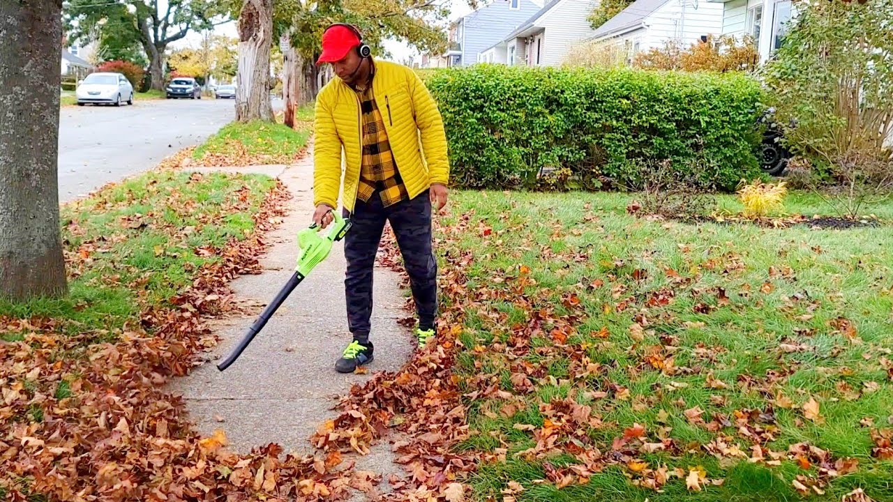 AOETREE Cordless Leaf Blower Unboxing and Review