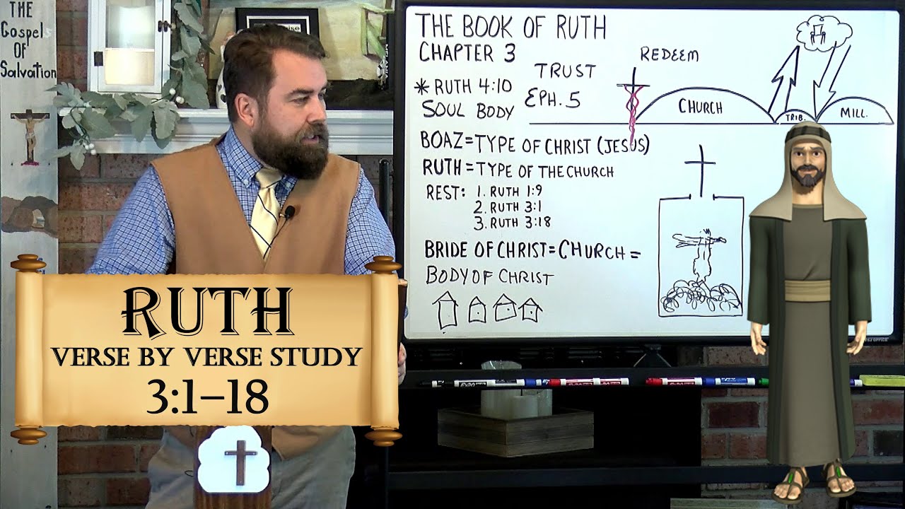 Ruth 3:1 to 18 Boaz is a Type of Christ #ruth #boaz #redemption #jesuschrist #salvation
